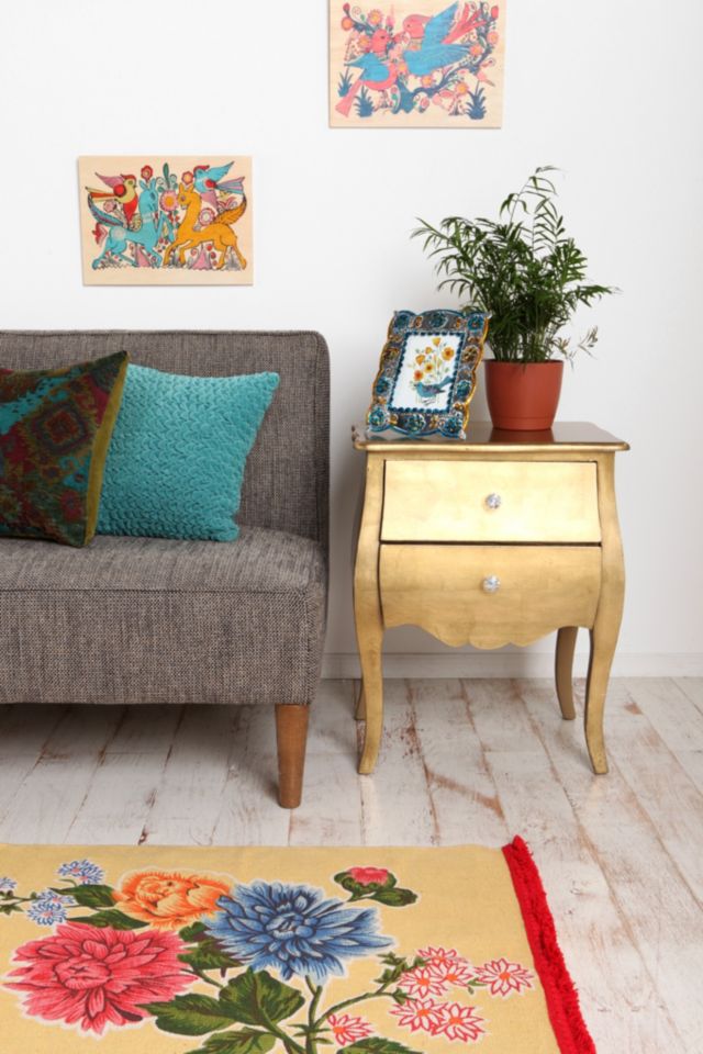 Brass Leaf Side Table #3