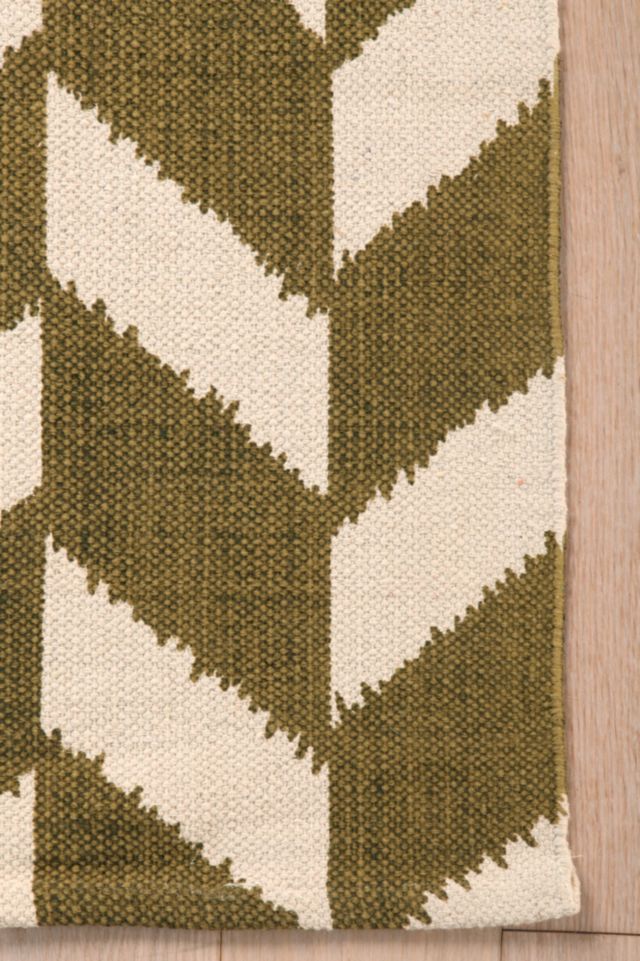 Herringbone Handmade Rug #1
