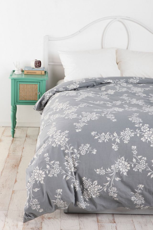 Vine Flower Duvet Cover Urban Outfitters