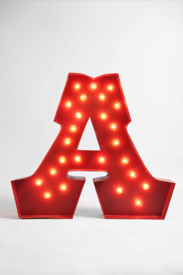 Marquee Alphabet Light - Clear