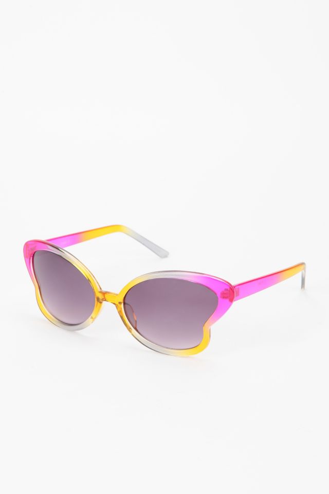 lenshop on X: Sunglasses with butterfly wellington frames and