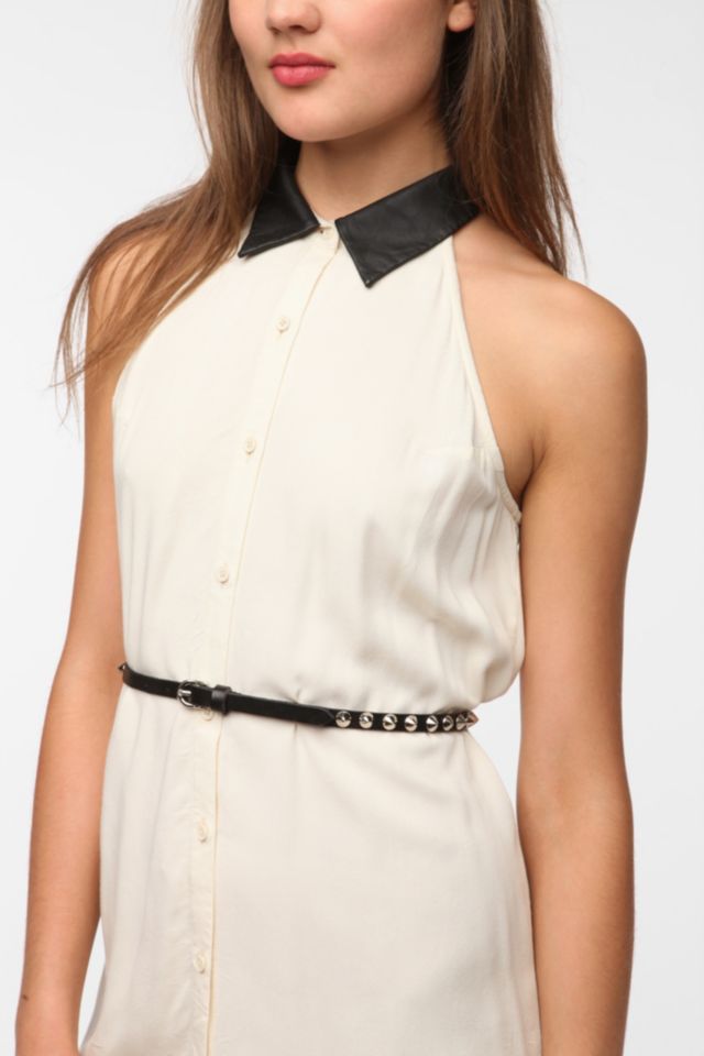 Deena & Ozzy Skinny Dome-Spike Belt #1