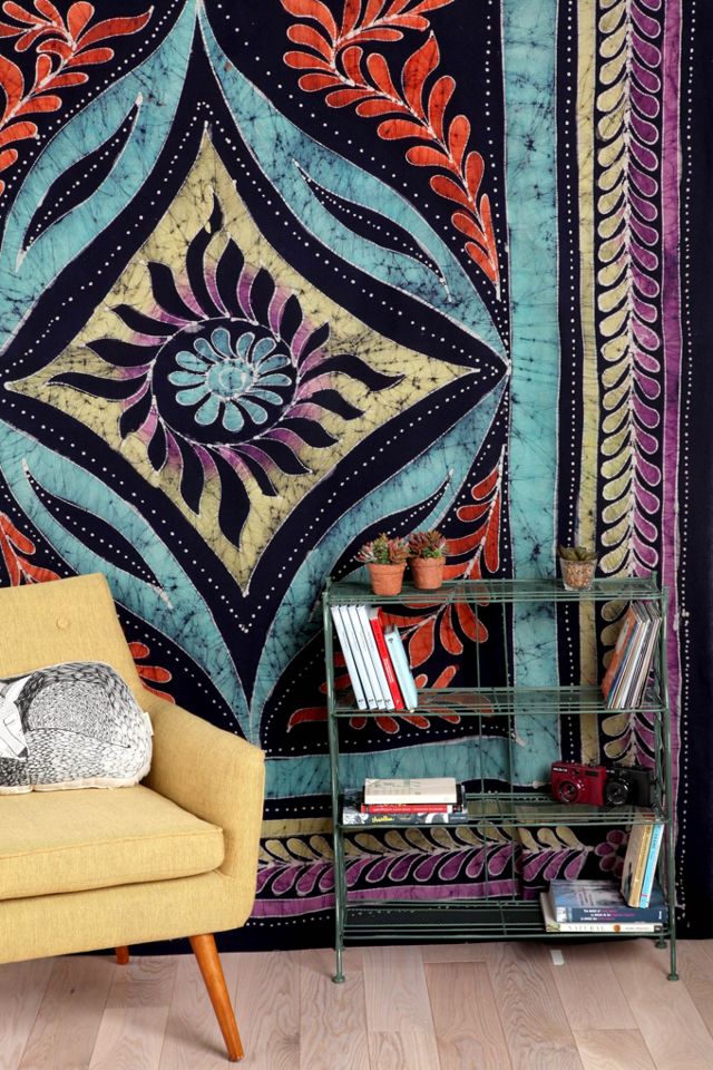 Sun Medallion Batik Tapestry | Urban Outfitters
