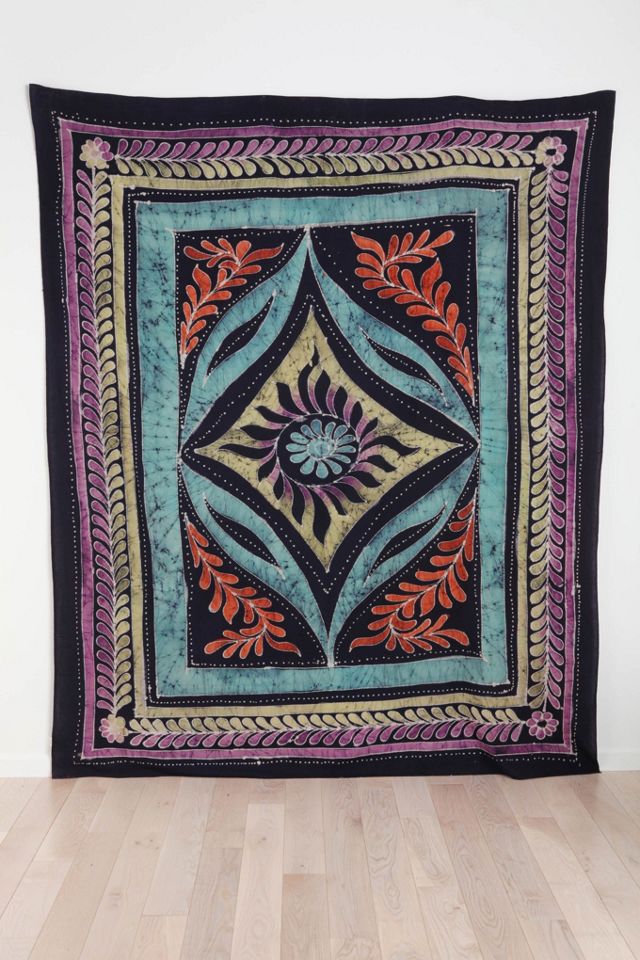 Sun Medallion Batik Tapestry | Urban Outfitters