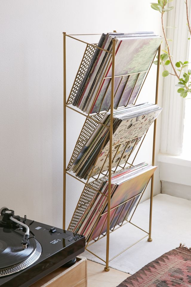 Corner Store Vinyl Storage Rack