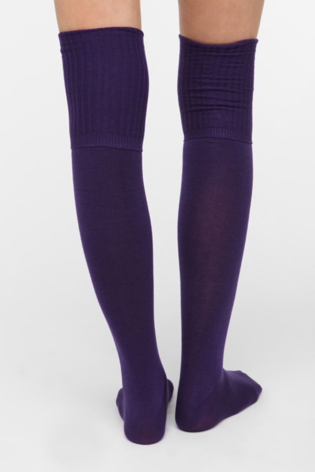 Ribbed Cuff Over-The-Knee Sock #2