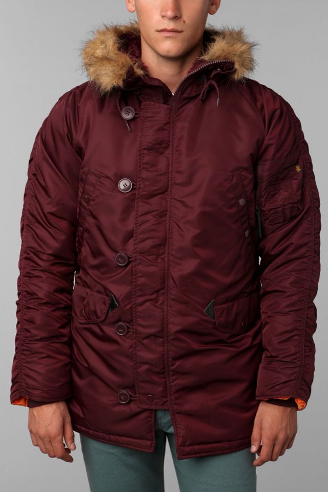 Alpha Industries N-3B Slim Fit Parka | Urban Outfitters