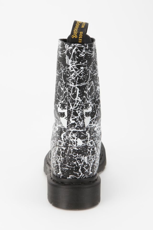 Dr. Martens 1490 10-Eye Paint-Splatter Boot #2