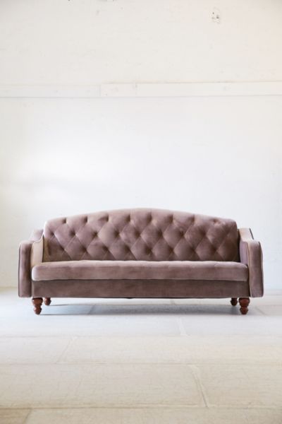 Ava Velvet Tufted Sleeper Sofa Dimensions | Cabinets Matttroy