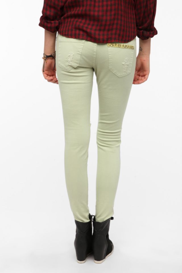 BLANKNYC Destructed Skinny Ankle Jean #2