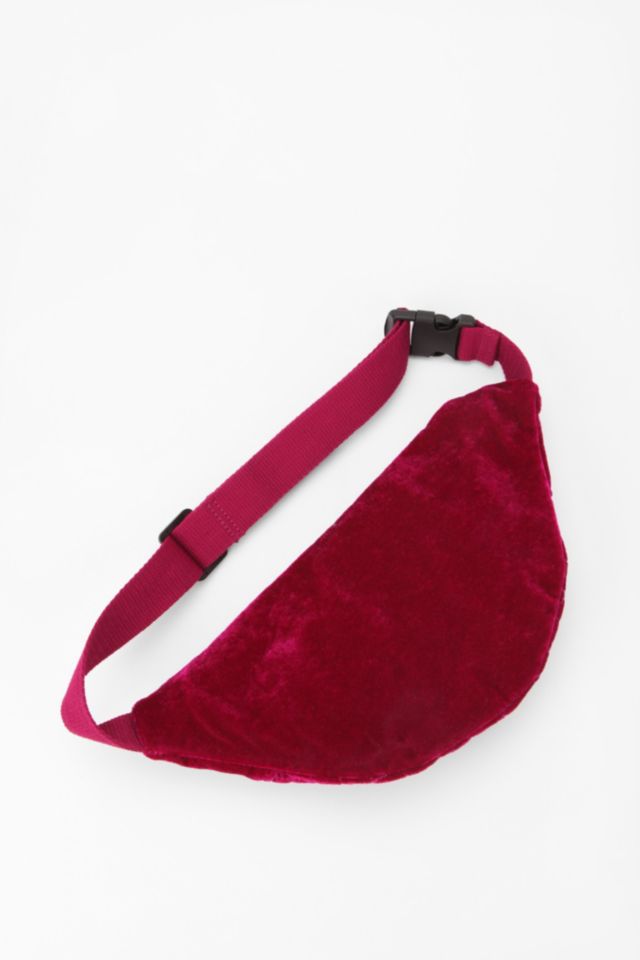 Ecote Quilted Velvet Belt Bag #1