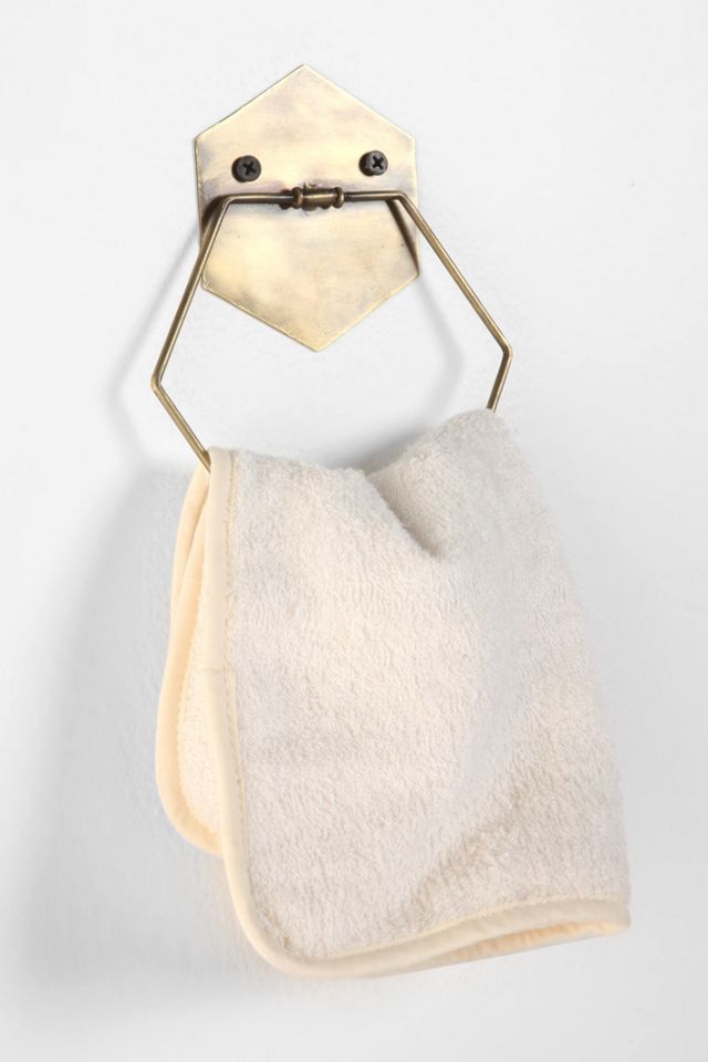 Hexagon Towel Ring Urban Outfitters