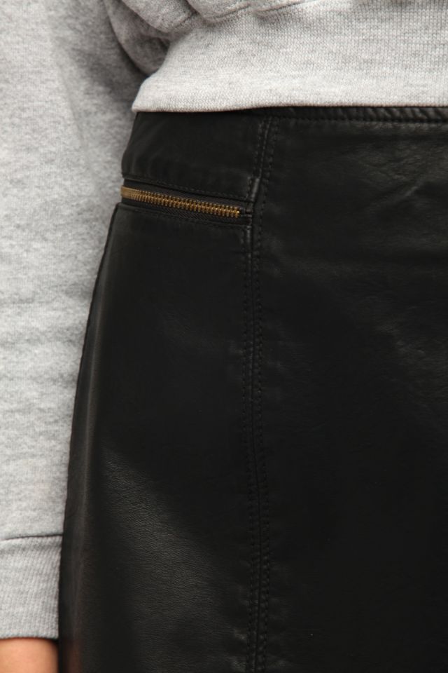 Silence & Noise High-Waist Zipper Mini Skirt #3