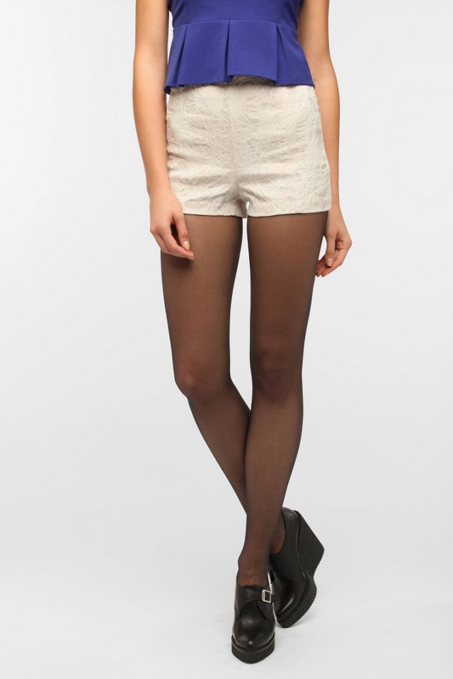 Kim High Rise Short in Medium Blue
