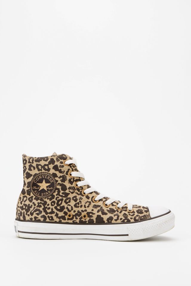 Converse Chuck Taylor All Star Animal Print High-Top Sneaker | Urban  Outfitters
