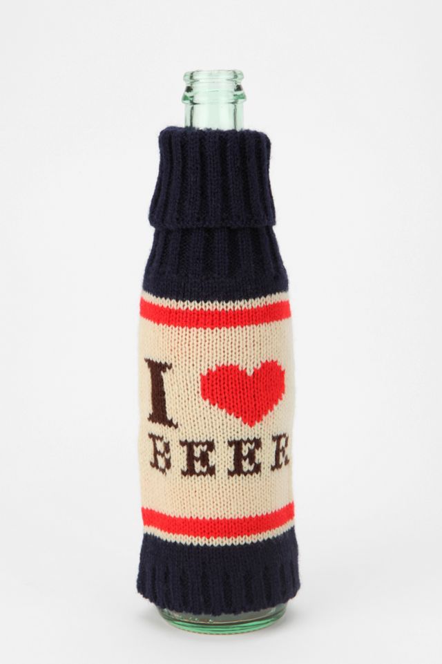 Beer Bottle Sweater Cover Urban Outfitters