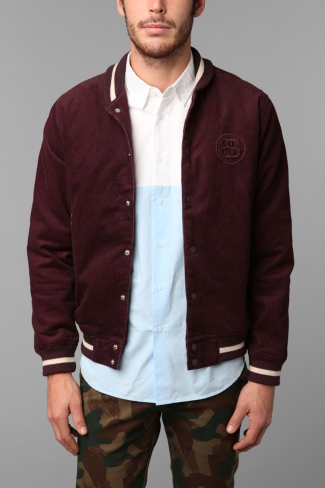 Stussy Corduroy Varsity Jacket | Urban Outfitters