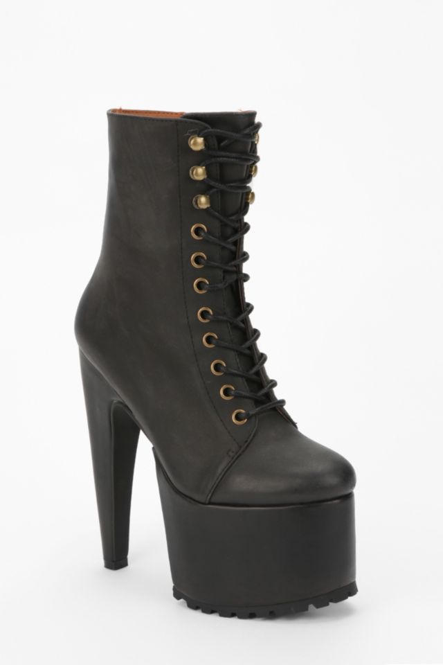 Jeffrey Campbell X Human Aliens Go-Go Platform Lace-Up Boot | Urban ...