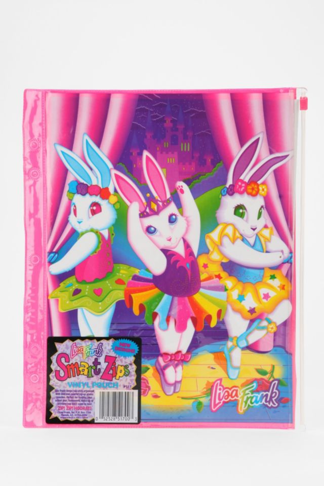 Lisa Frank Limited Edition Vintage Vinyl Zip Pouch Urban Outfitters