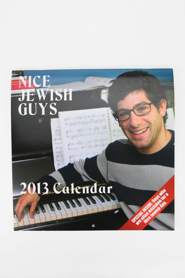 Nice Jewish Guys Wall Calendar By Adam Cohen | Urban Outfitters