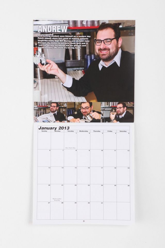 Nice Jewish Guys Wall Calendar By Adam Cohen | Urban Outfitters