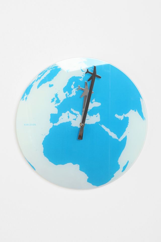 Around The World Wall Clock Urban Outfitters