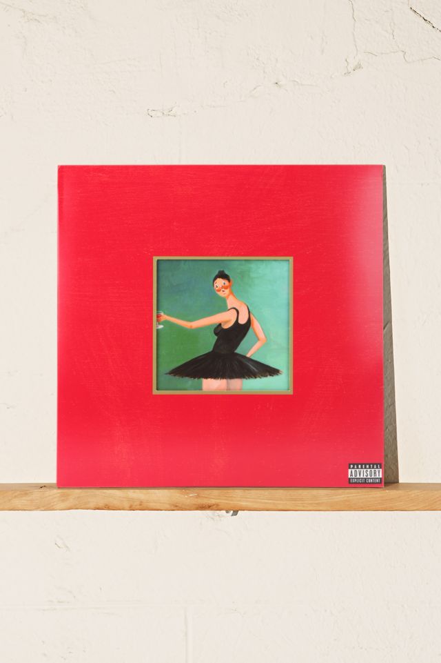 Kanye West, My Beautiful Dark Twisted Fantasy 3xLP Vinyl Record by  Roc-A-Fella Records