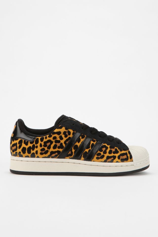 Adidas Cheetah Print Superstar Sneaker #1