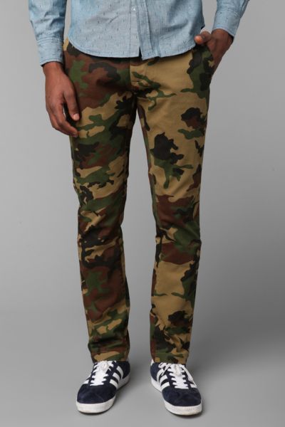 camouflage chino pants