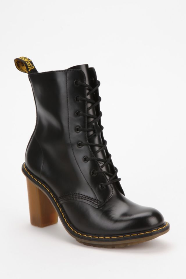 Doc martens high heel on sale boots