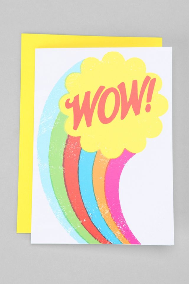 Wow Card Urban Outfitters