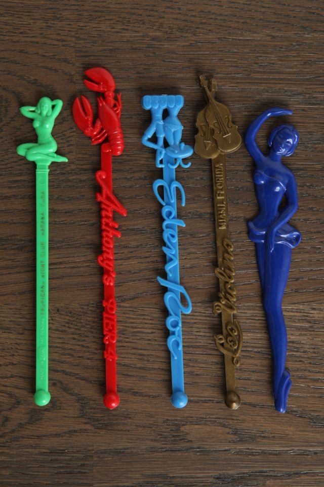Vintage Swizzle Stick Set of 5 Urban Outfitters