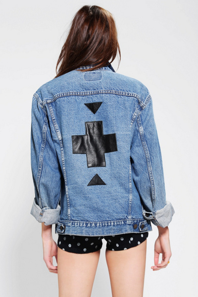 reformation denim jacket