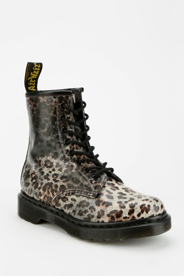 Doc martens leopard print best sale