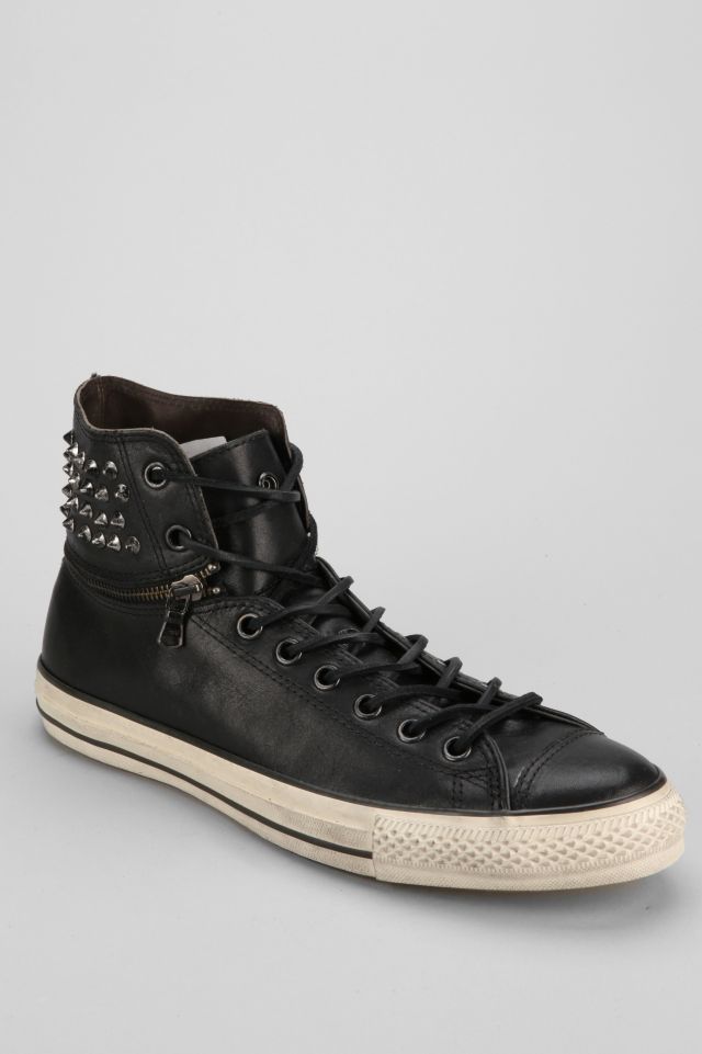 gas Fabrikant forseelser Converse Chuck Taylor All Star John Varvatos Zip-Off Studded High-Top  Sneaker | Urban Outfitters
