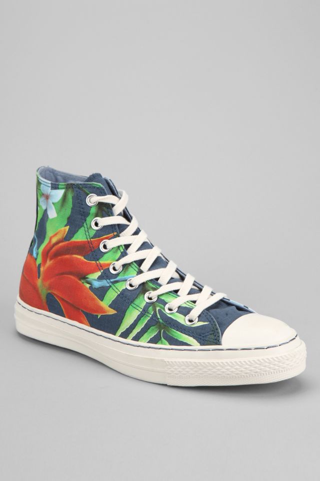 urban outfitters floral converse