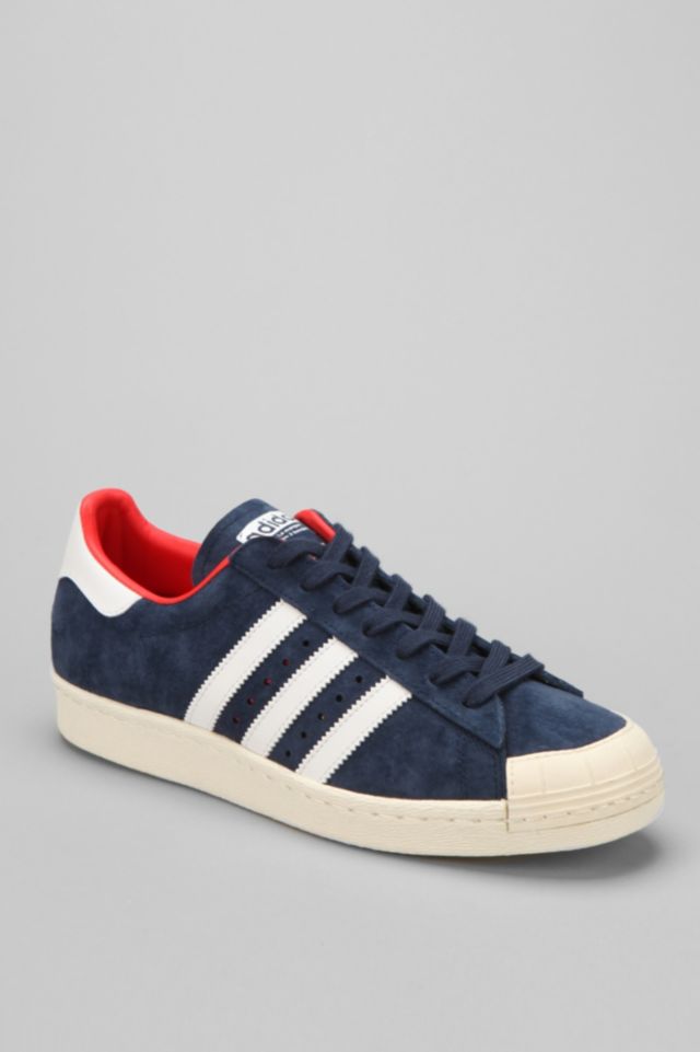 Adidas shell toe shoes suede best sale