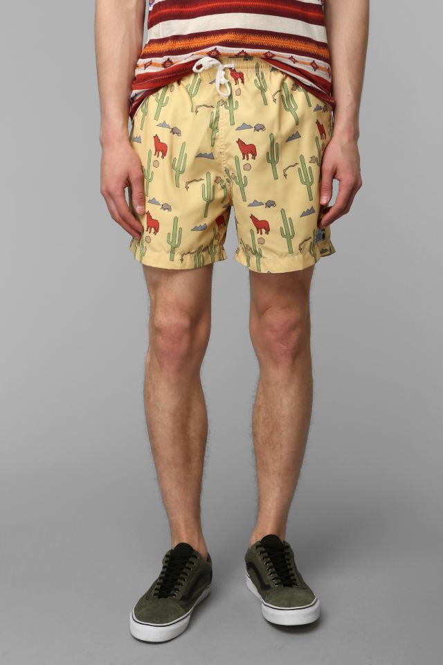 ambsn Cowboy Dan Swim Trunk Urban Outfitters