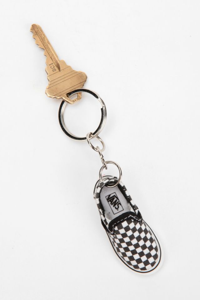 vans slip on keychain