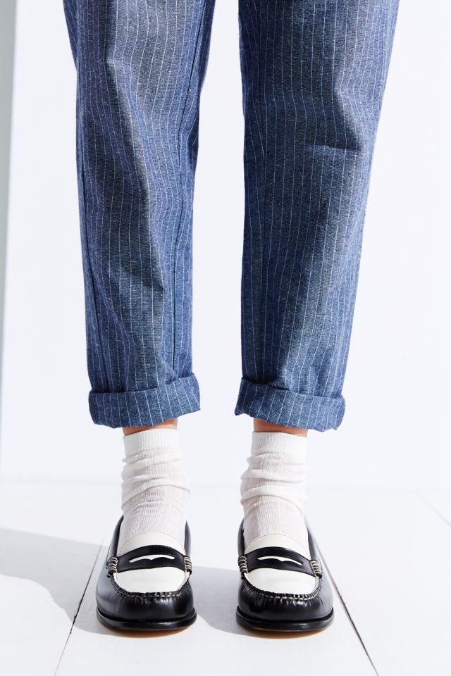 Bass Wayfarer Two-Tone Penny Loafer #1