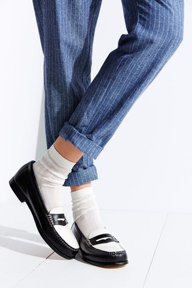 Bass Wayfarer Two-Tone Penny Loafer #2