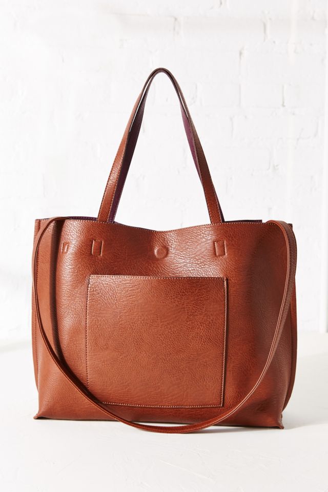 Urban outfitters vegan leather tote new arrivals