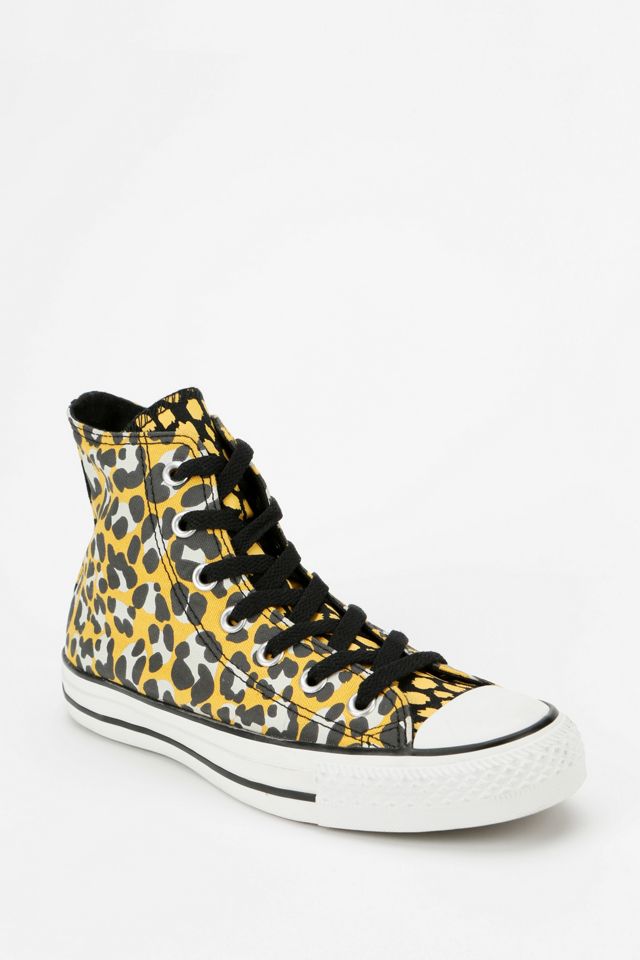 Converse Chuck Taylor All Star Cheetah Print Women's High-Top Sneaker |  Urban Outfitters