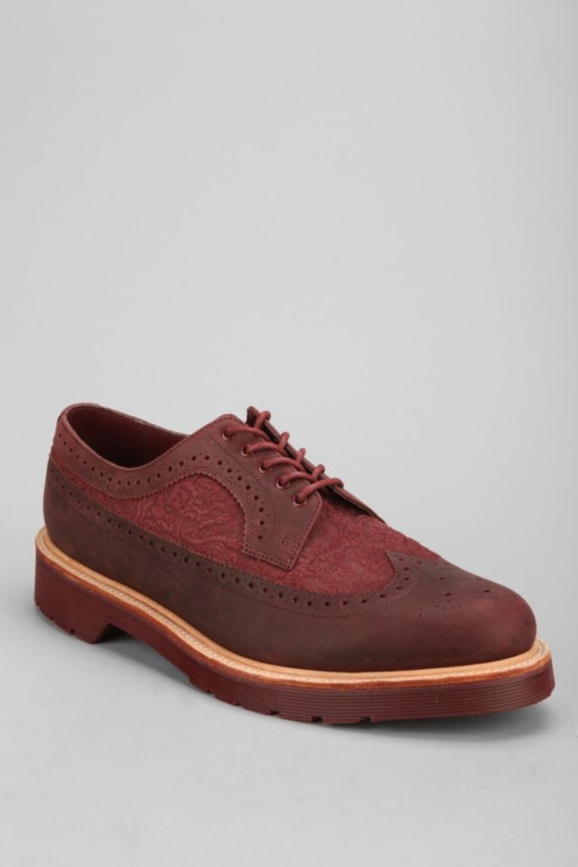 Dr. Martens Embossed Brogue Shoe Urban Outfitters