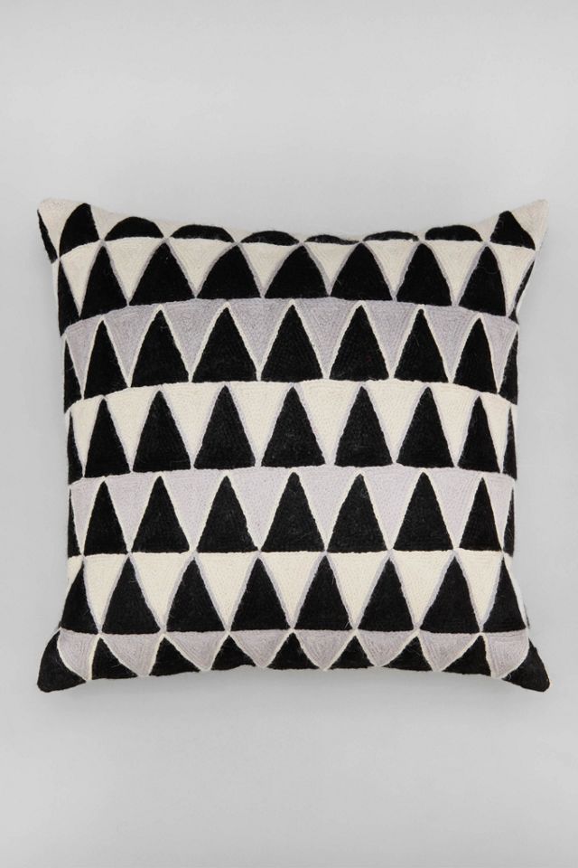 Magical Thinking Embroidered Triangle Pillow Urban Outfitters
