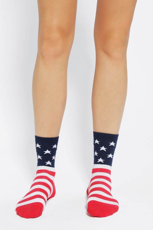 Americana Crew Sock #1