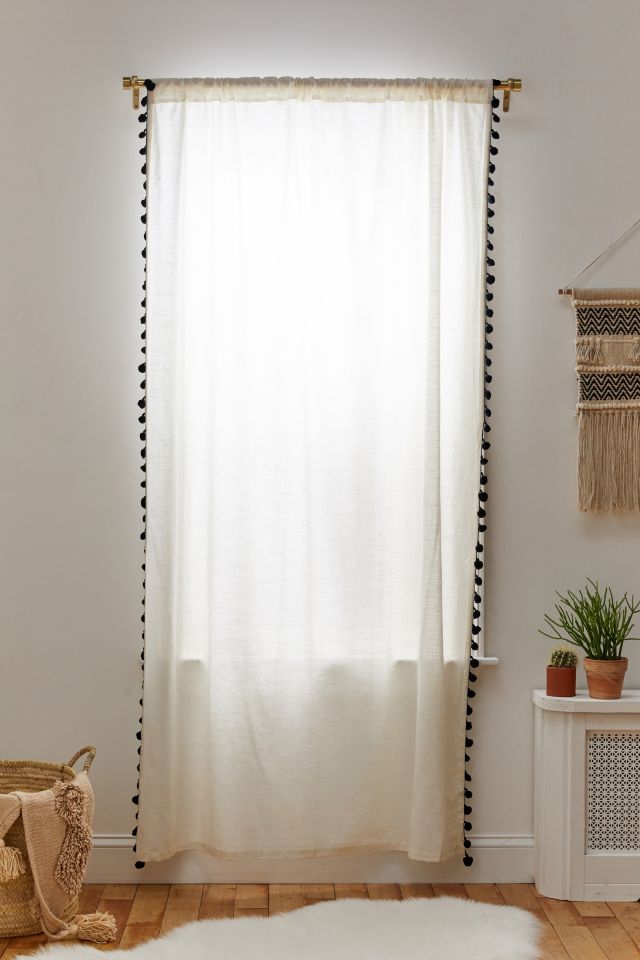 Pompom Curtain Panel #2