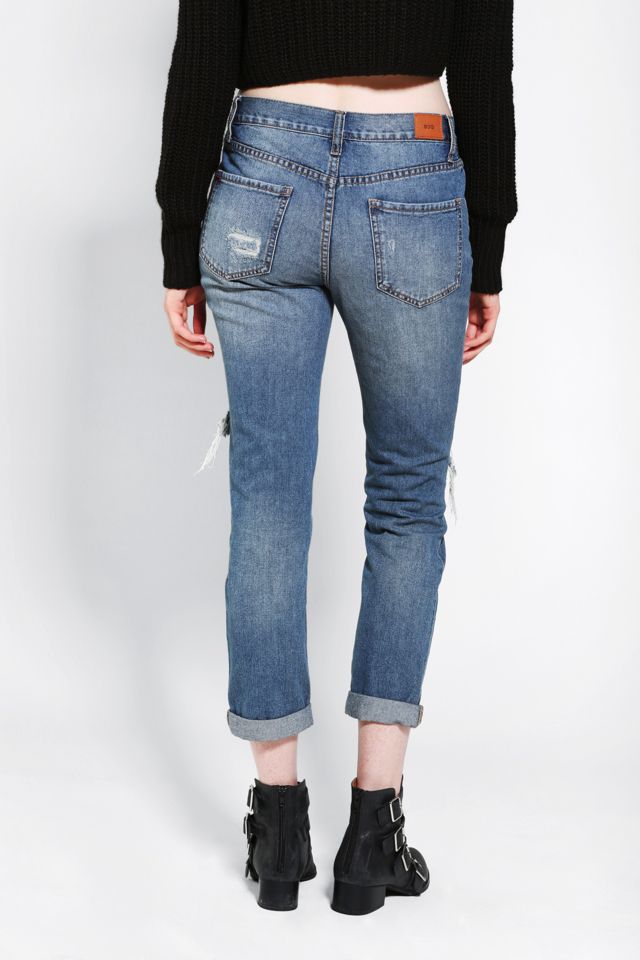 BDG - Jeans étroits souple - Indigo style usé #2
