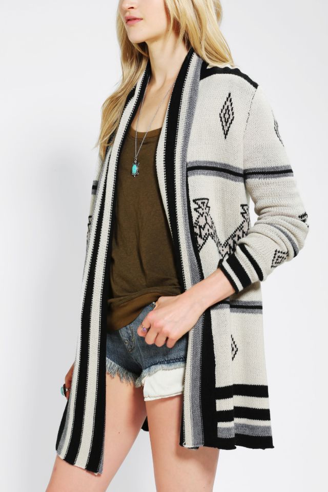 BB Dakota Rolly Open-Front Cardigan | Urban Outfitters