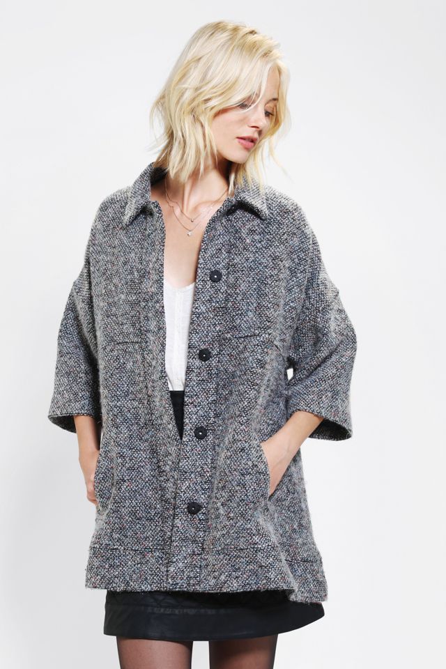 Piplette By Alice Ritter Speckled Tweed Jacket | Urban Outfitters